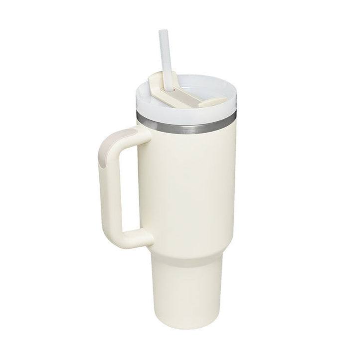 Szigetelő Bögre Karral és Szív Straw - ChillMate