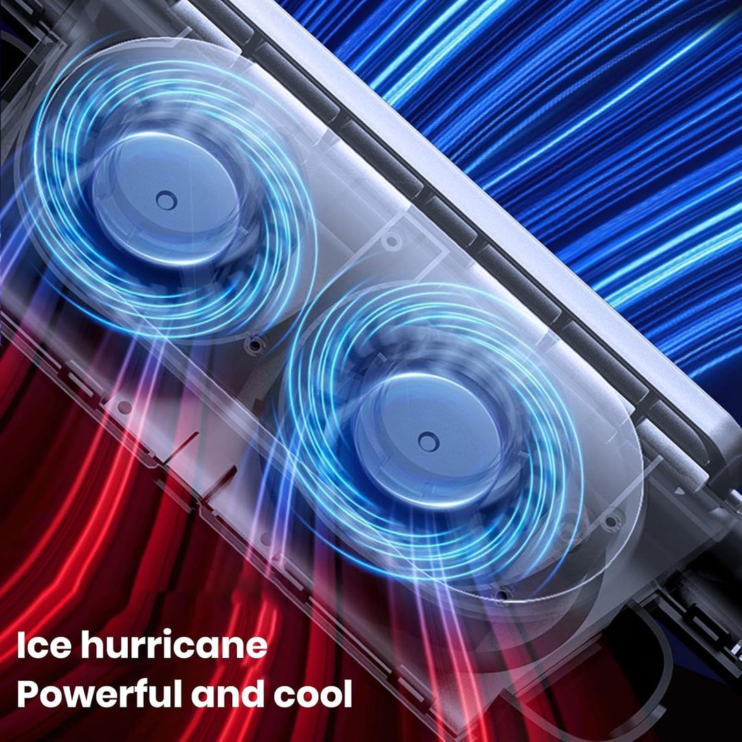 3 Sebességes USB Autós Hűtő Ventilátor & Fejtámasz Rögzítő – AutoBreeze (1+1 INGYEN)