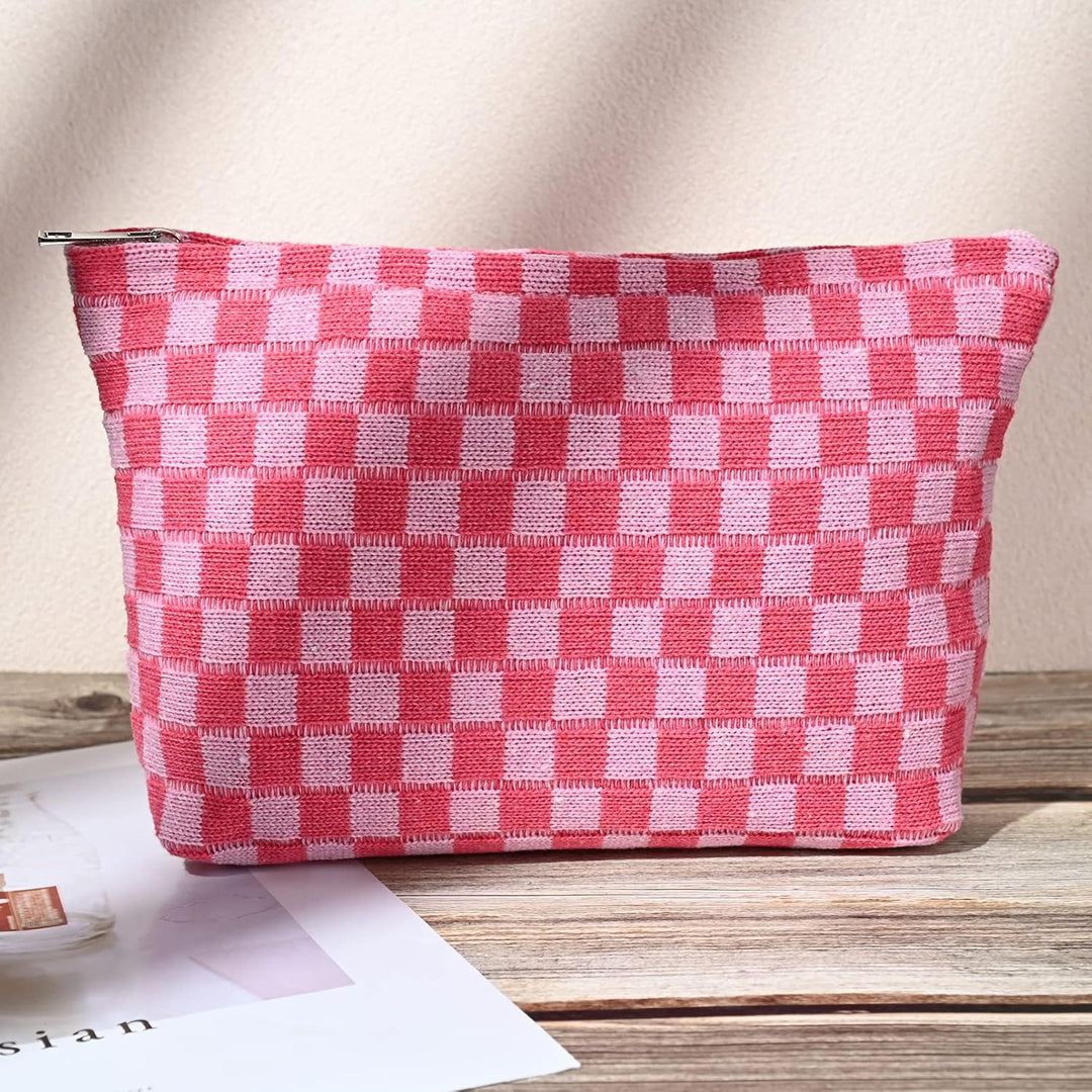 Must-Have Kockás Sminktasak Szett