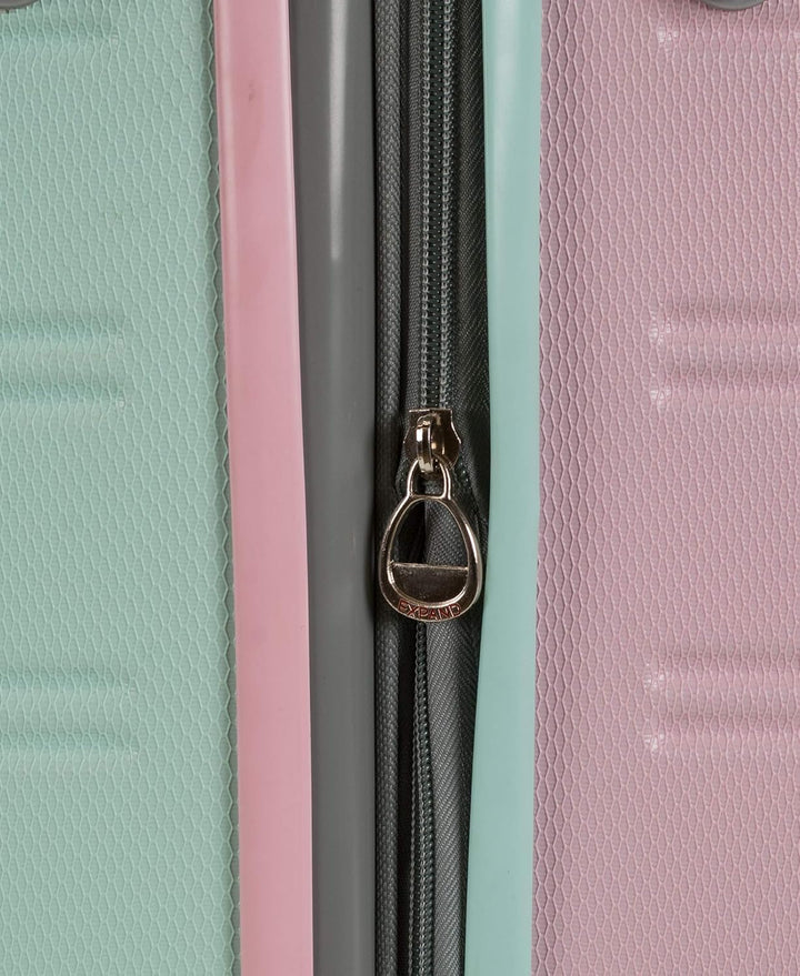 Könnyű, bővíthető keményfalú kézipoggyász dupla forgó kerekekkel