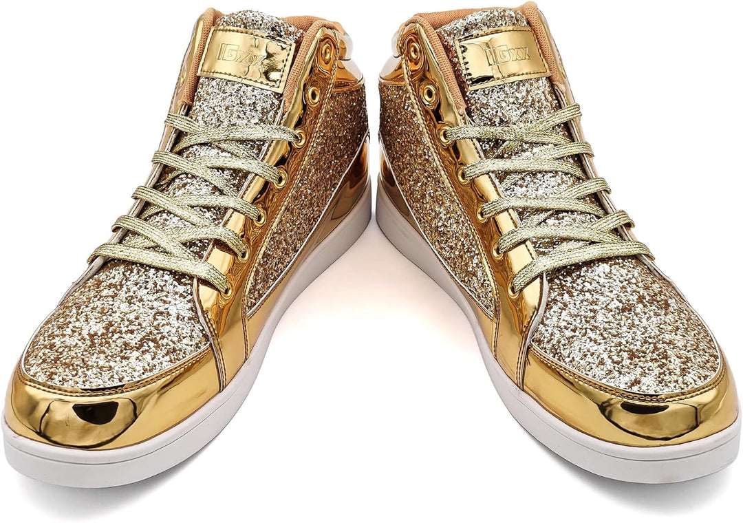 Casual Glitter Sportcipő - NeonFlash