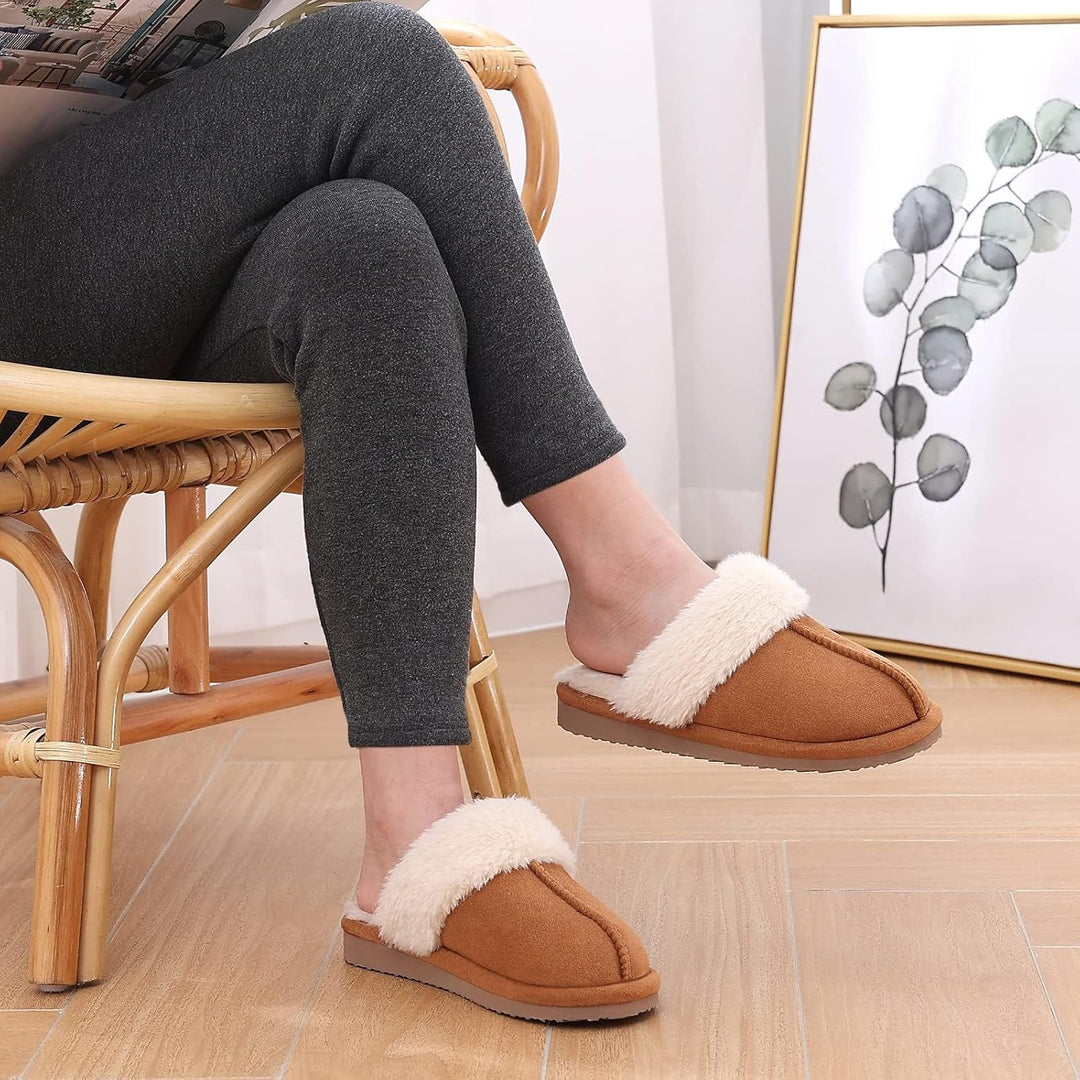 Fuzzy Memory Foam Papucs - SoftStep