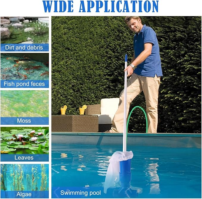 Kézi medenceporszívó – AquaSweep
