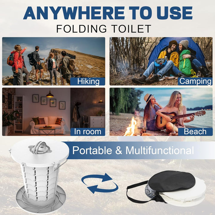 Állítható magasságú hordozható wc – CampMate
