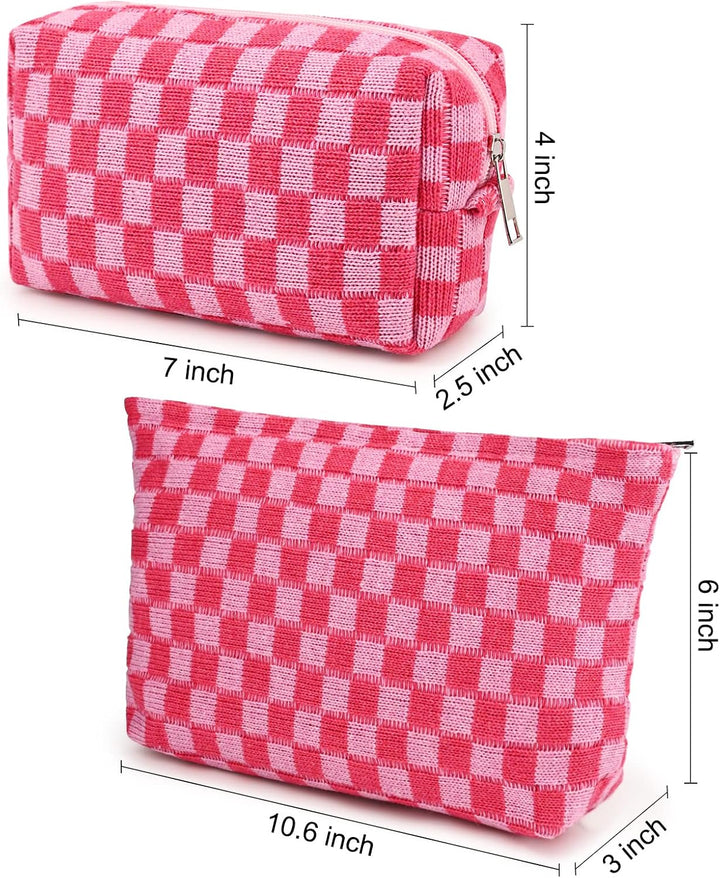Must-Have Kockás Sminktasak Szett