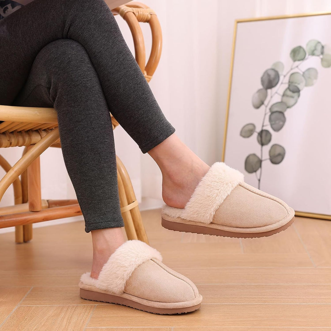Fuzzy Memory Foam Papucs - SoftStep
