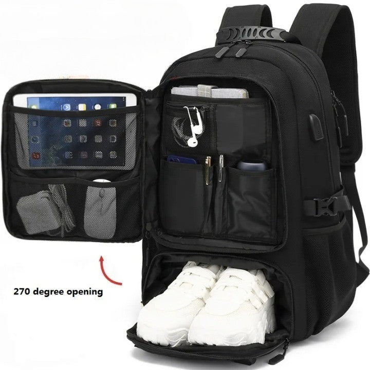 USB-portos hátizsák nagy kapacitással (50-80L) - UrbanTrail