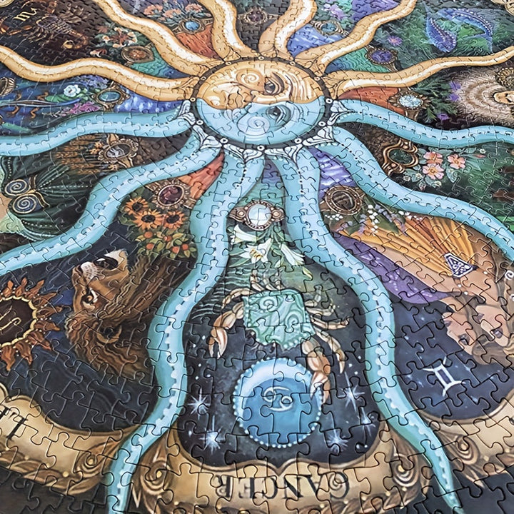 1000 darabos Kerek Csillagjegy Puzzles - ZodiacDreams