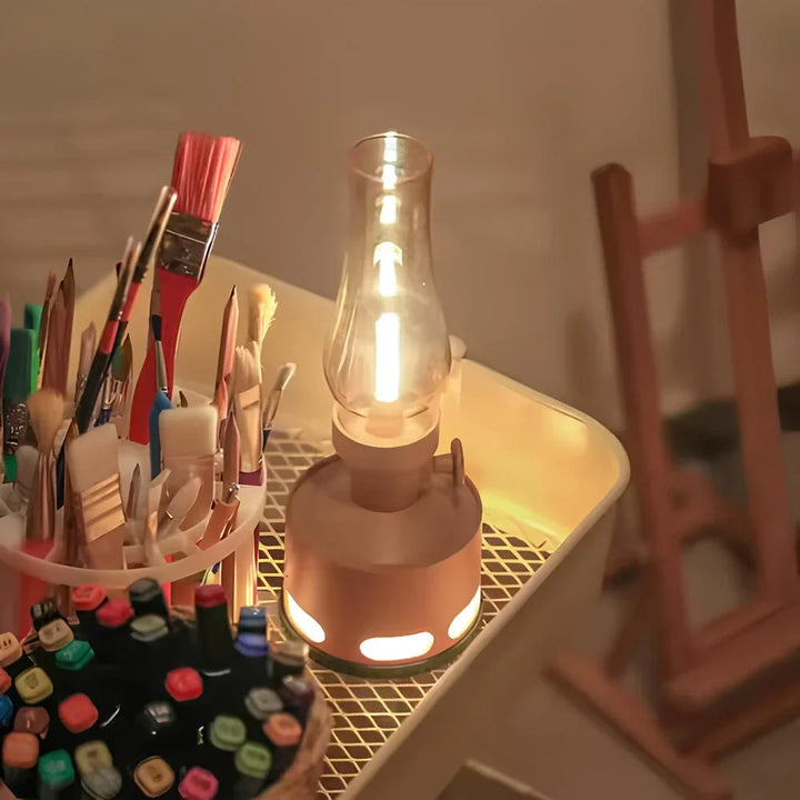 Újratölthető Vintage LED Lámpás - LumaLantern