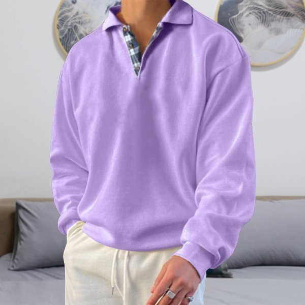 Casual Férfi Polópulóver - Oliver