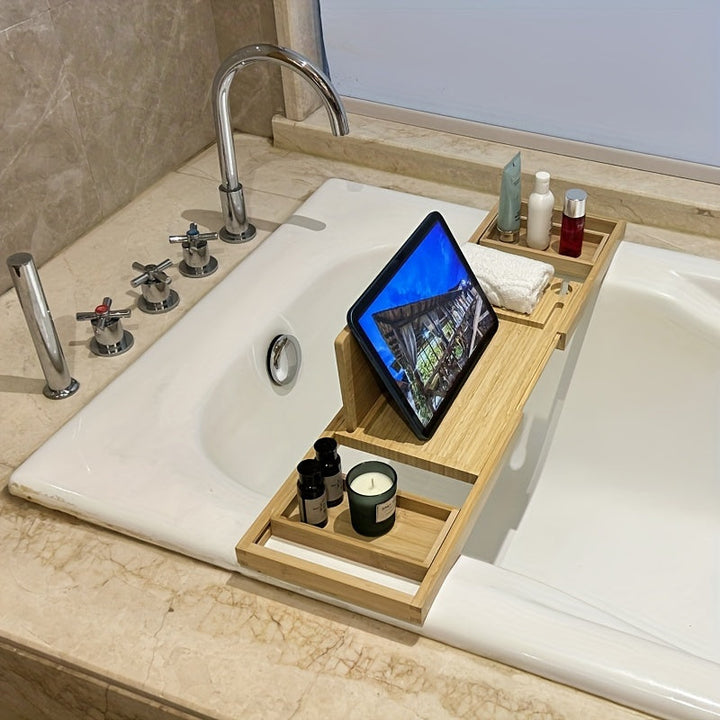 Luxus Bambusz Fürdőkádatálca - ZenBath