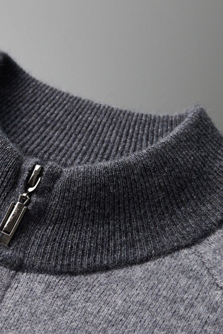 Szürke Kasmír Merinó Gyapjú Szett – Vittore