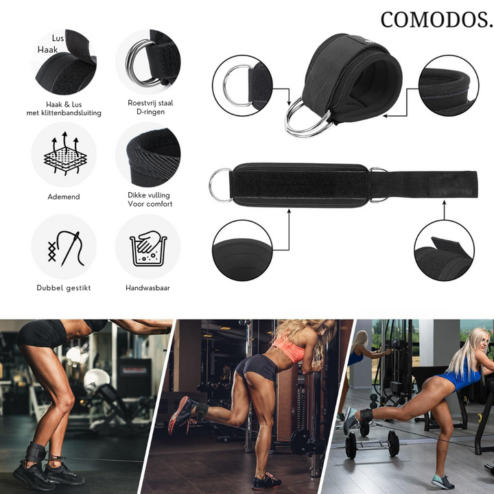 Edzőszalagok Erőteljes Fenékizom Edzésekhez - FlexLift