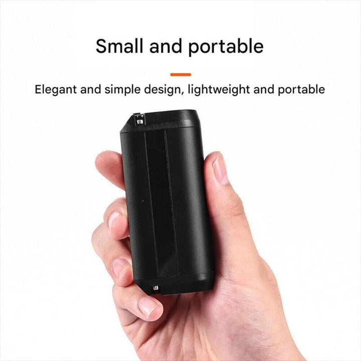 Superfényes 180°-os kerékpárlámpa beépített akkumulátorral – Luminor