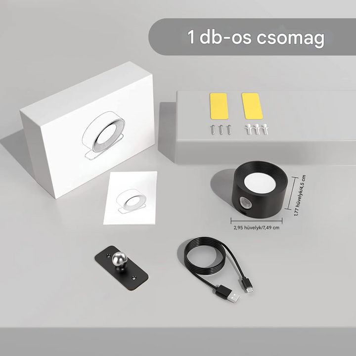 Vezeték nélküli újratölthető fali lámpa - LumoFlex