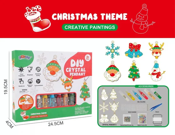 Házikó Kulcstartó Festőkészlet - SparkleArt