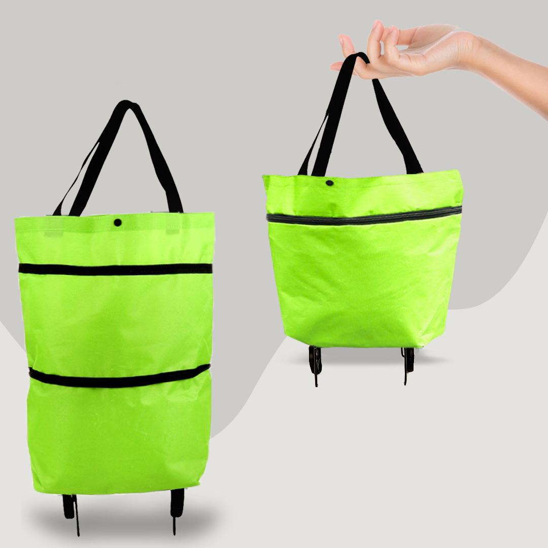 2 az 1-ben Átalakítható Bevásárlótáska Kerekekkel - CarryFlex