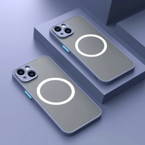 Matt Fémágneses Telefontok Magsafe & Ütésálló – 1+1 INGYYYYEZ!