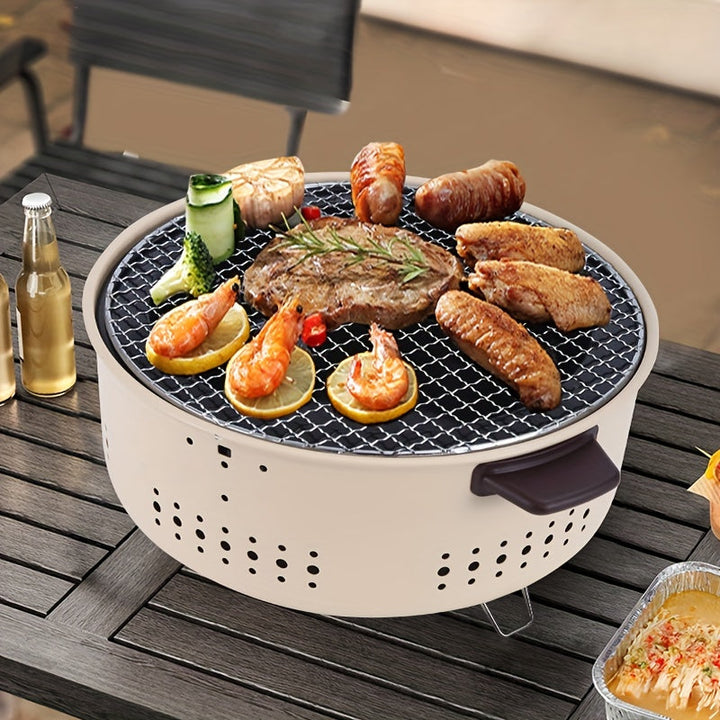 Füstetlen Hordozható Elektromos Grill - SmokeLessGrill
