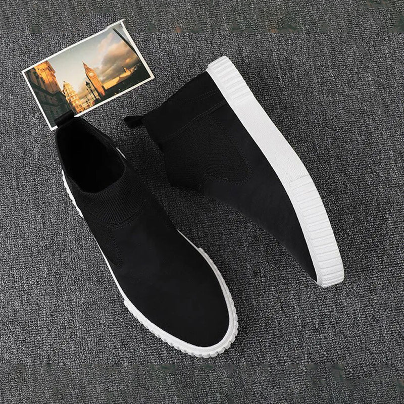 Férfi vászon sneaker magas fazonnal – Lennard