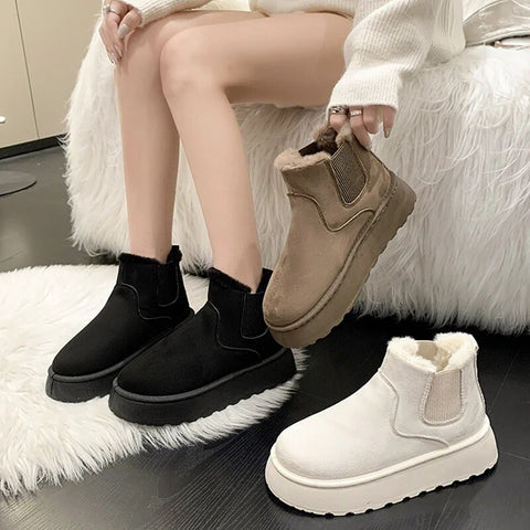 Meleg és Kényelmes Téli Csizmák Nőknek - FrostFlair