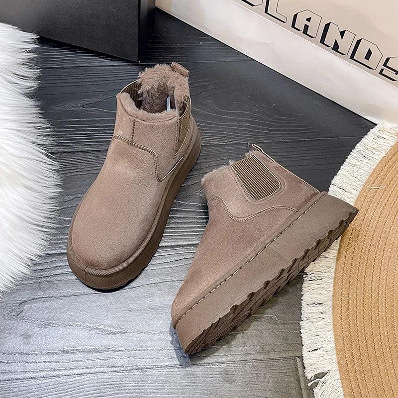 Meleg és Kényelmes Téli Csizmák Nőknek - FrostFlair