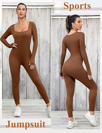 Hölgyek Shapewear Overall Hosszú Ujjakkal - SleekFit