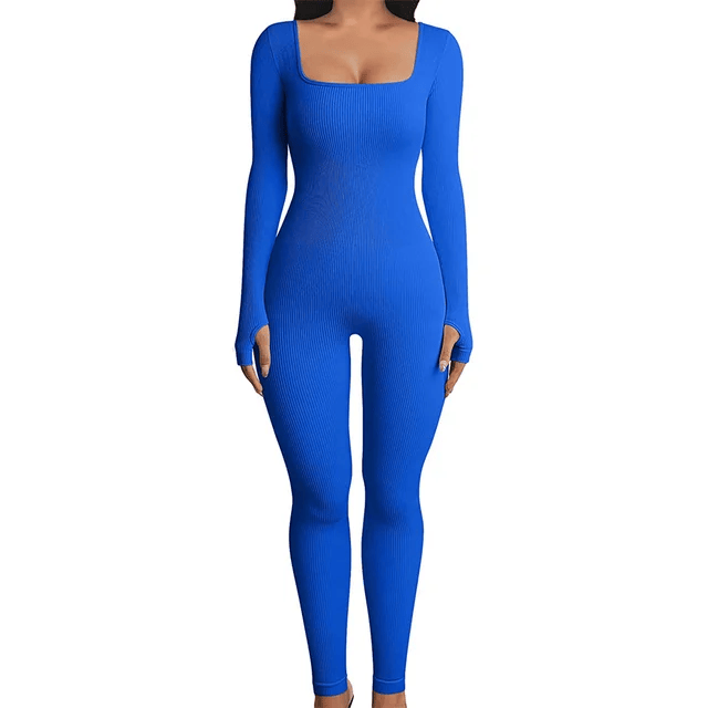 Hölgyek Shapewear Overall Hosszú Ujjakkal - SleekFit