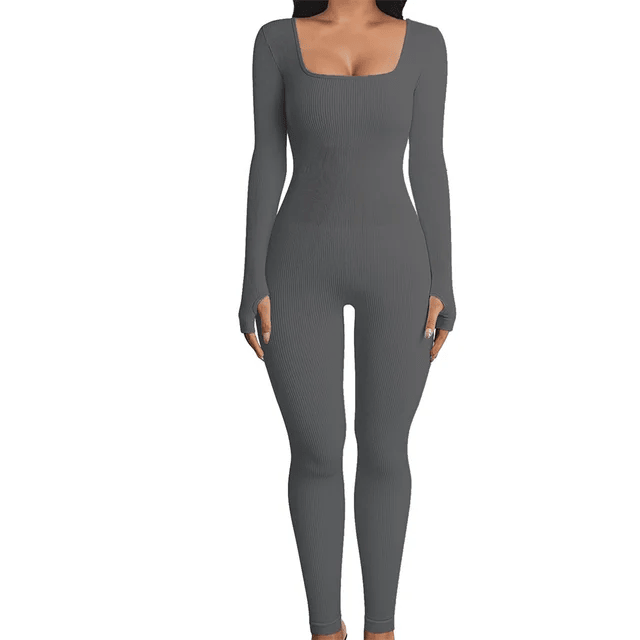 Hölgyek Shapewear Overall Hosszú Ujjakkal - SleekFit
