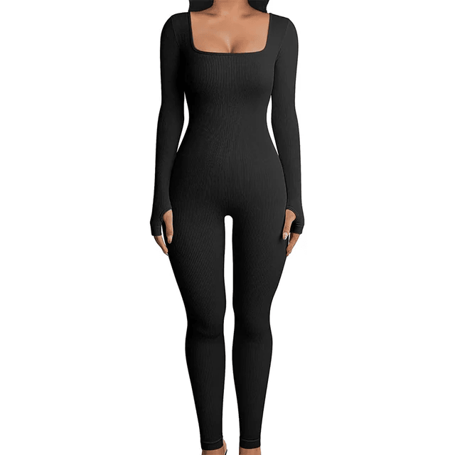 Hölgyek Shapewear Overall Hosszú Ujjakkal - SleekFit