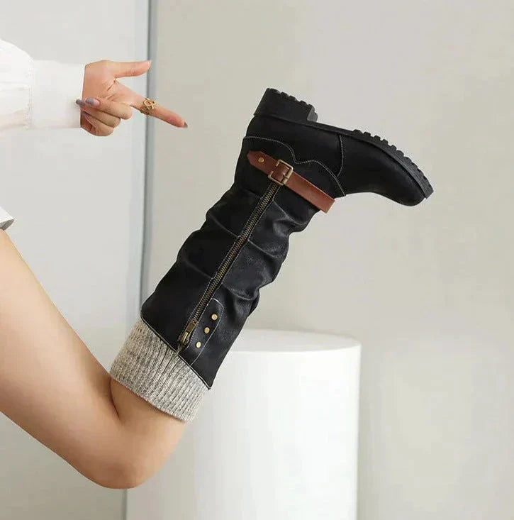 Divatos Magas Női Csizmák - Isabella