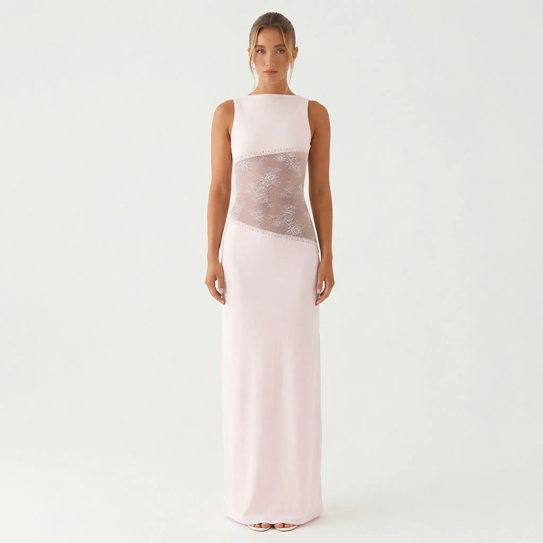 Ärmelloses Maxi Abendkleid - Lilith