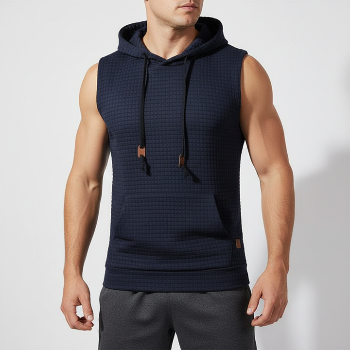 Ärmelloses Sportshirt Mit Kapuze - Hoodryve