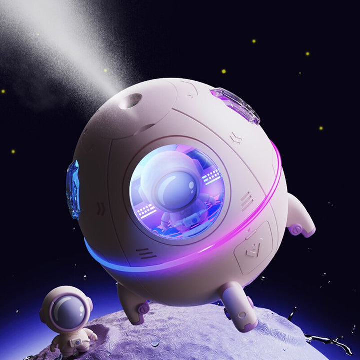 Hordozható Űrhajós Légfrissítő Éjszakai Fény & Aroma Diffúzor - AstroMist