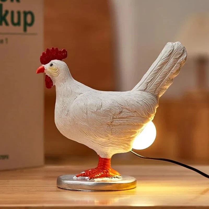Vicces Csirke Asztali Lámpa - ChickLite