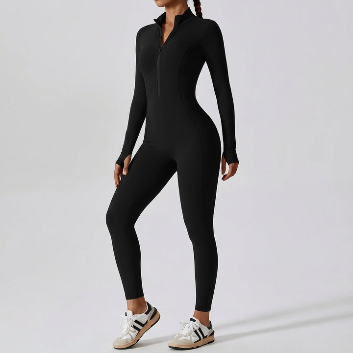 Atmungsaktiver Trainingsanzug Einteilig - Violet