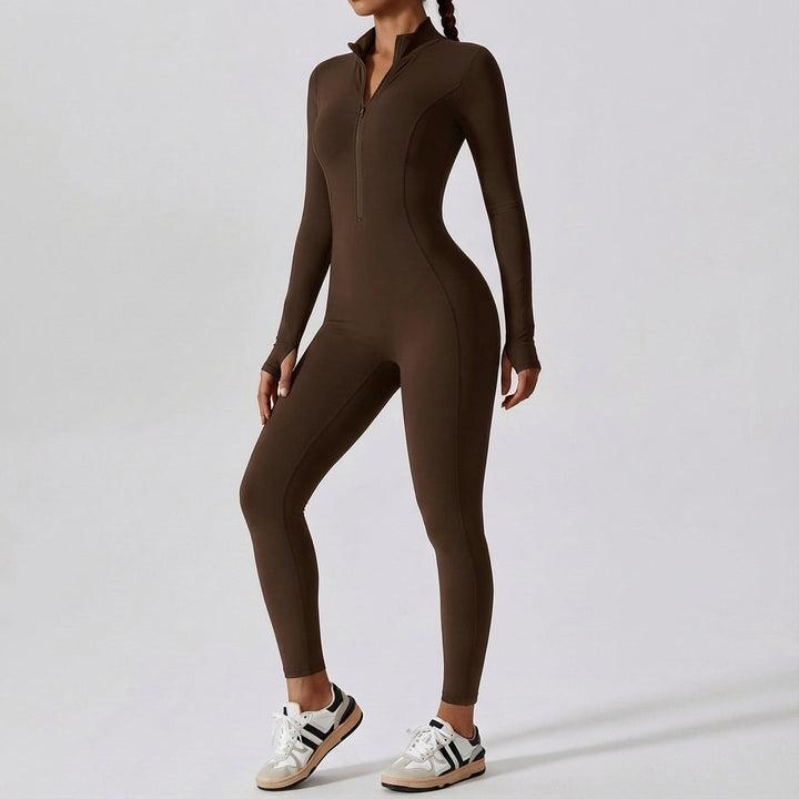 Atmungsaktiver Trainingsanzug Einteilig - Violet