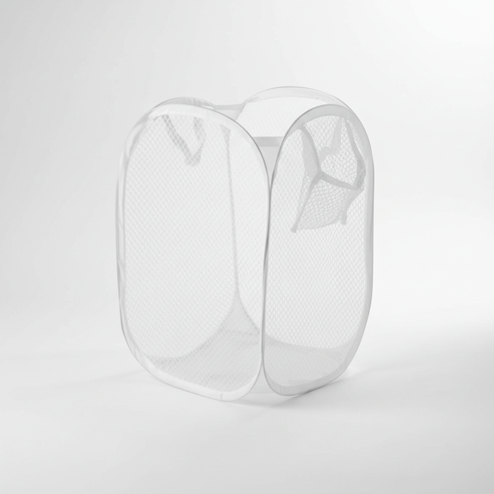 Aufklappbarer Netz Wäschekorb - MeshCarry