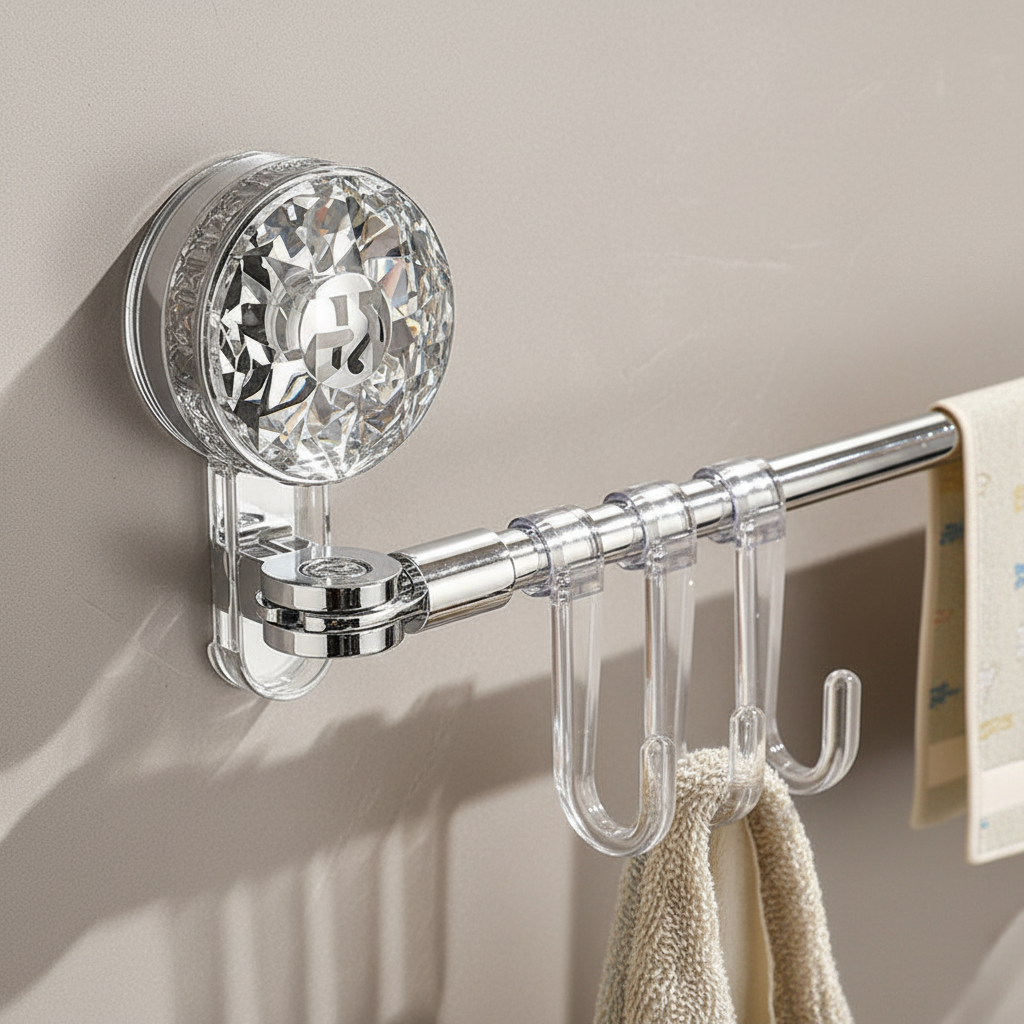 Ausziehbare Wandhalterung Mit Haken - Hookmate