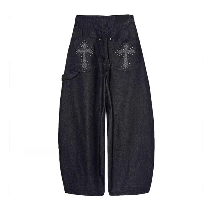 Baggy Wide Leg Trousers -  Jo