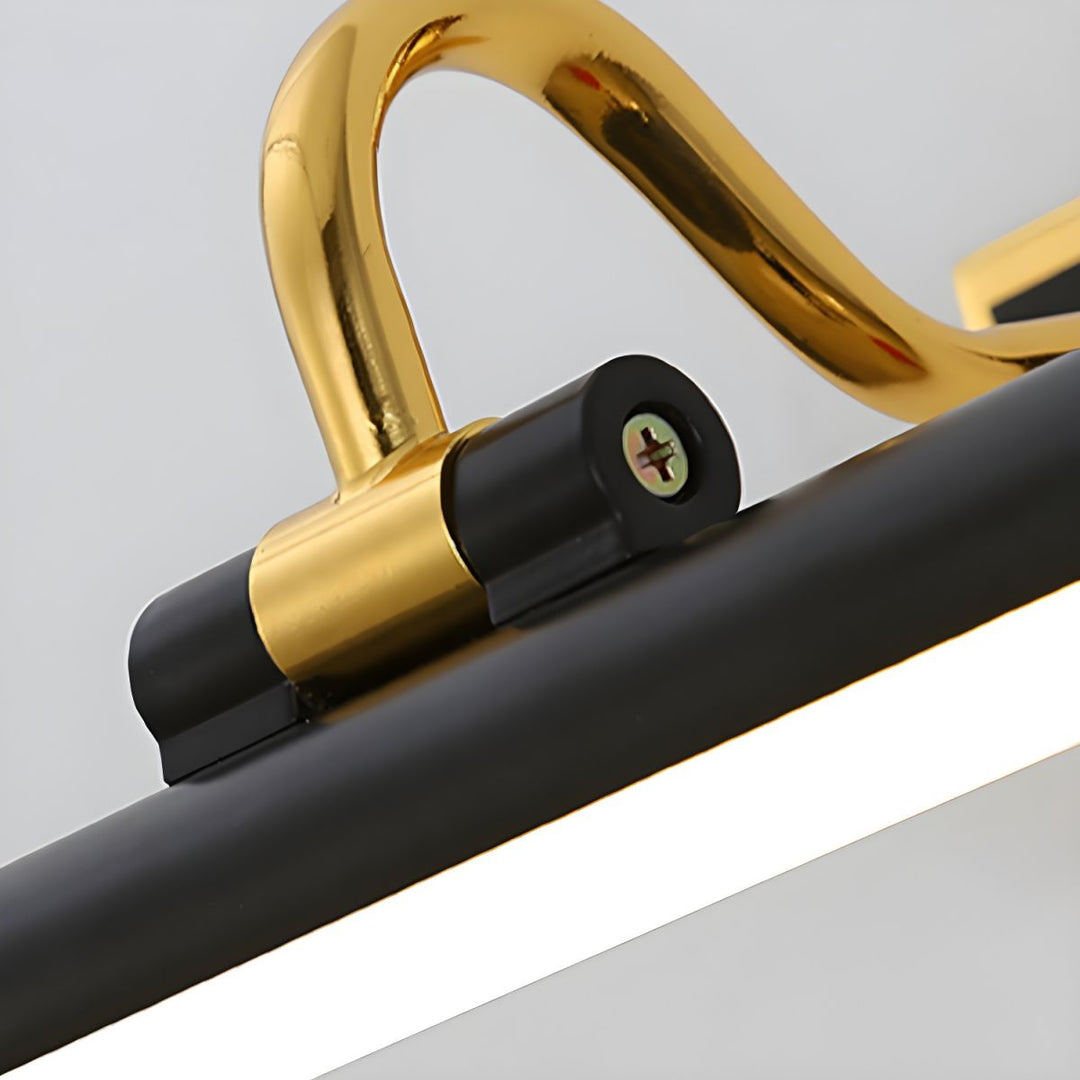 Luxus Fekete-Arany Tükör lámpa – LumoGold