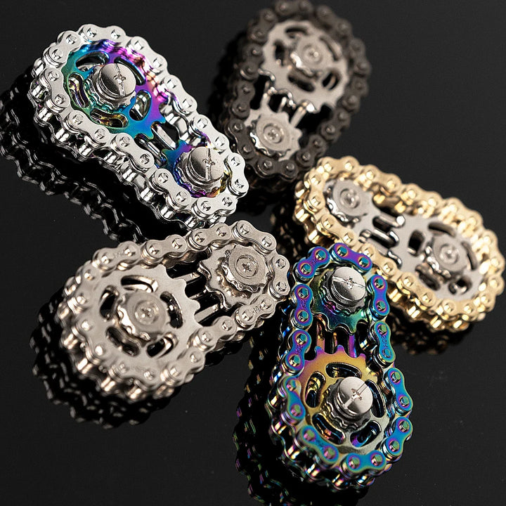 Biciklilánc Dizájnos Fidget Spinner - SpinCycle