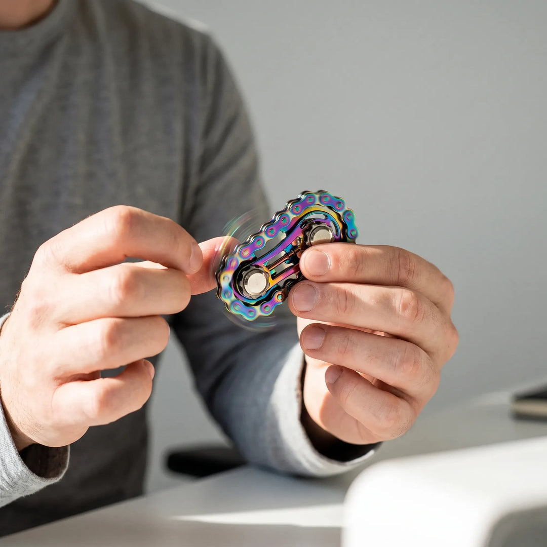Biciklilánc Dizájnos Fidget Spinner - SpinCycle