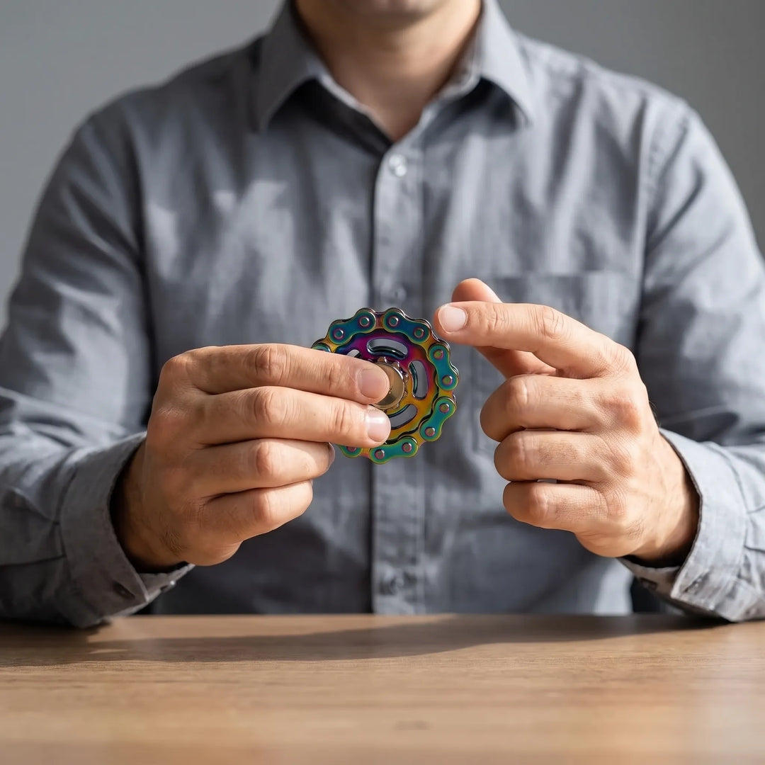 Biciklilánc Dizájnos Fidget Spinner - SpinCycle