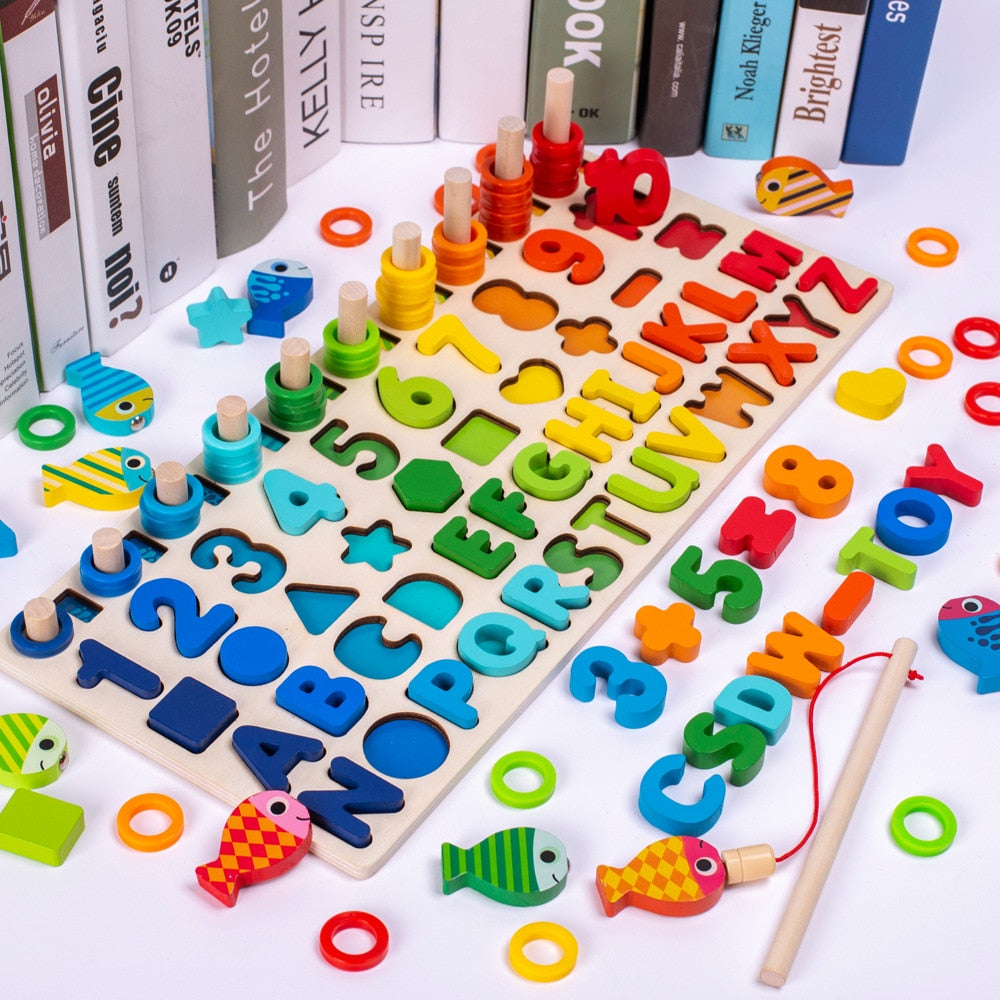 Montessori Kisdoboz - Fa JátékSafari