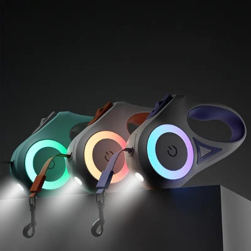 Világító Kutyapóráz Elemlámpával - GlowGuard