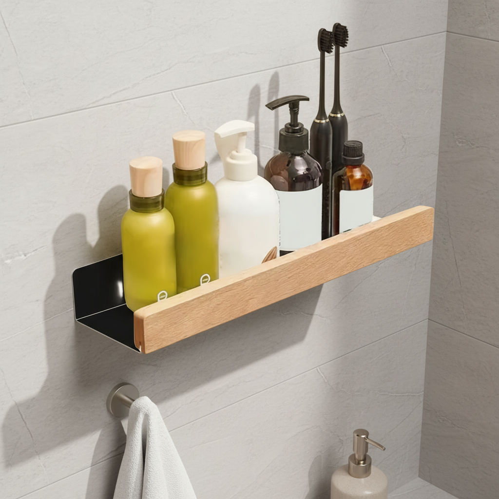 Bohrfreies Wandregal Aus Kunststoff - Shelfify