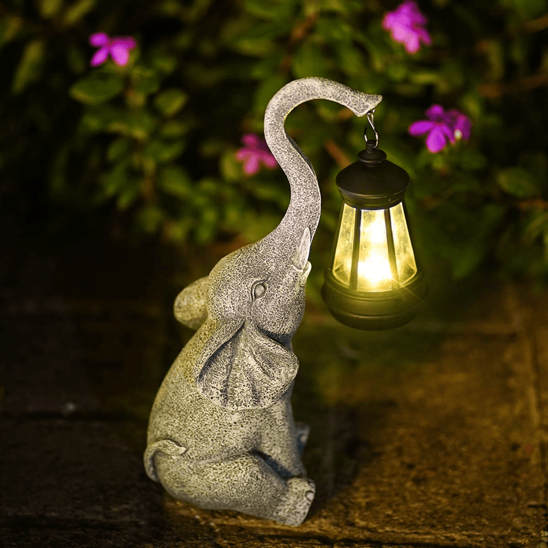 Hangulatos Napsütő Lámpa a Kertbe - Elephant Glow