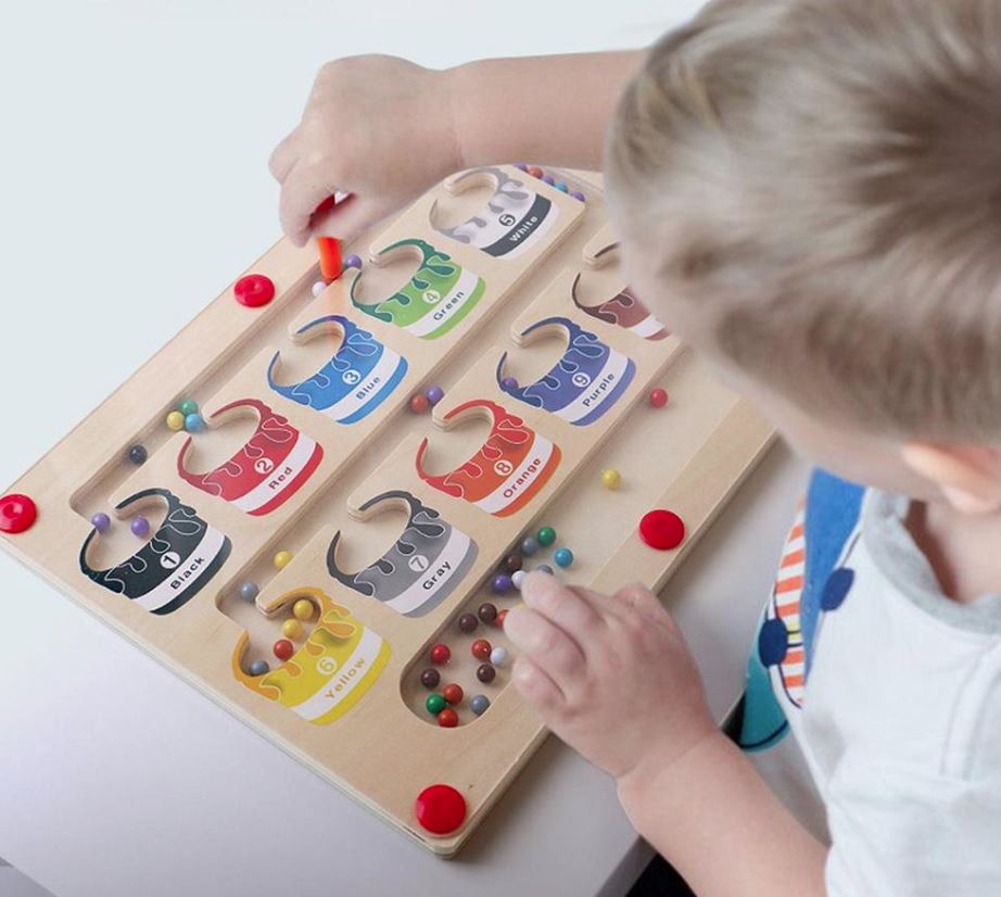 Színes Mágneses Számláló Puzzel - MagniTally