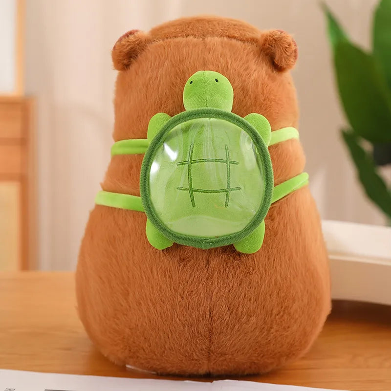 Ölelhető kapibara teknősbéka hátizsákkal - TurtleBuddy